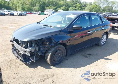 2016 Nissan Sentra Sv from USA, damaged, VIN 3N1AB7AP0GY246004